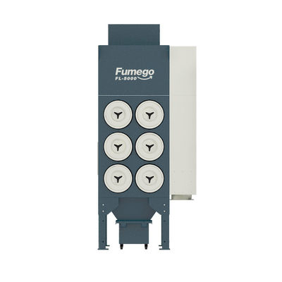 レーザーの切断のための大きい流動度5000m3/hの移動式発煙の抽出器