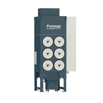 レーザーの切断のための大きい流動度5000m3/hの移動式発煙の抽出器