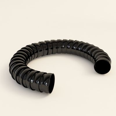 75mmの発煙の抽出器の付属品の黒い溶接発煙の抽出のホース