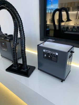 移動可能な11.5m/S耐圧防爆集じん器ブラシレスDC Moter