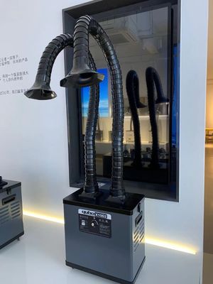 移動可能な11.5m/S耐圧防爆集じん器ブラシレスDC Moter