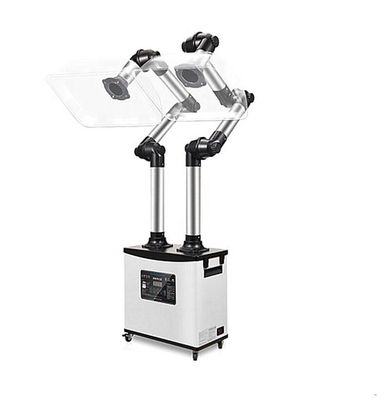 3つの層の高く有効なフィルターが付いている釘の美容院Moxibustionのための120W発煙の抽出器