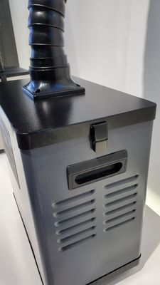 235 M3/Hのレーザーのはんだ機械のための移動式発煙の抽出器80W