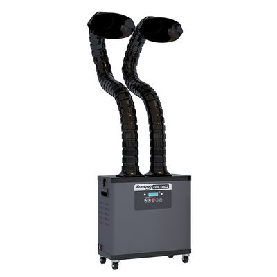 200 Wレーザーの2つのサクション パイプとのはんだ付けする発煙の抽出器55 DB