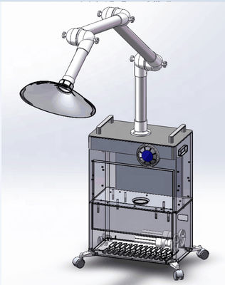 HEPAフィルターが付いている360 M3/H Moxibustionの大広間の発煙の抽出器