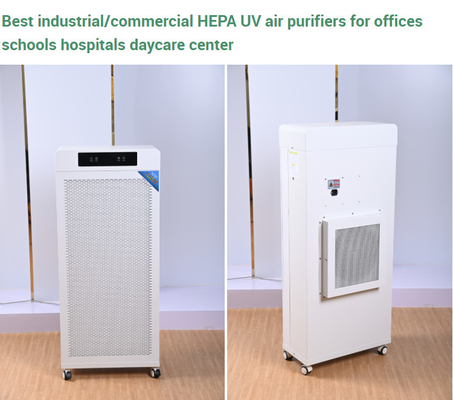 医学等級のHEPAフィルターとの紫外線空気清浄器携帯用65db