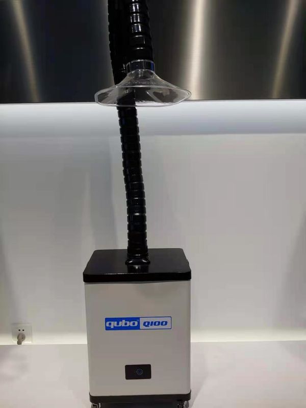 HEPAフィルターが付いている携帯用発煙の抽出の単位110Vのヘアー サロンの発煙の抽出器